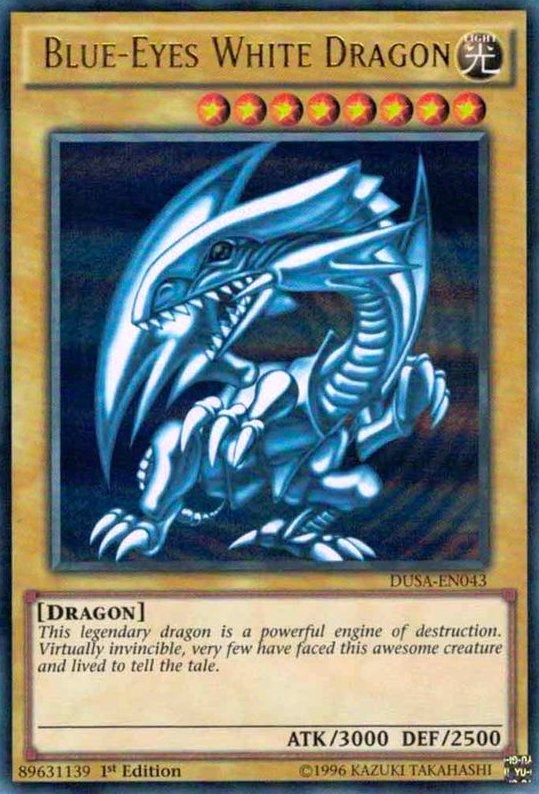 How Powerful is Blue Eyes White Dragon?